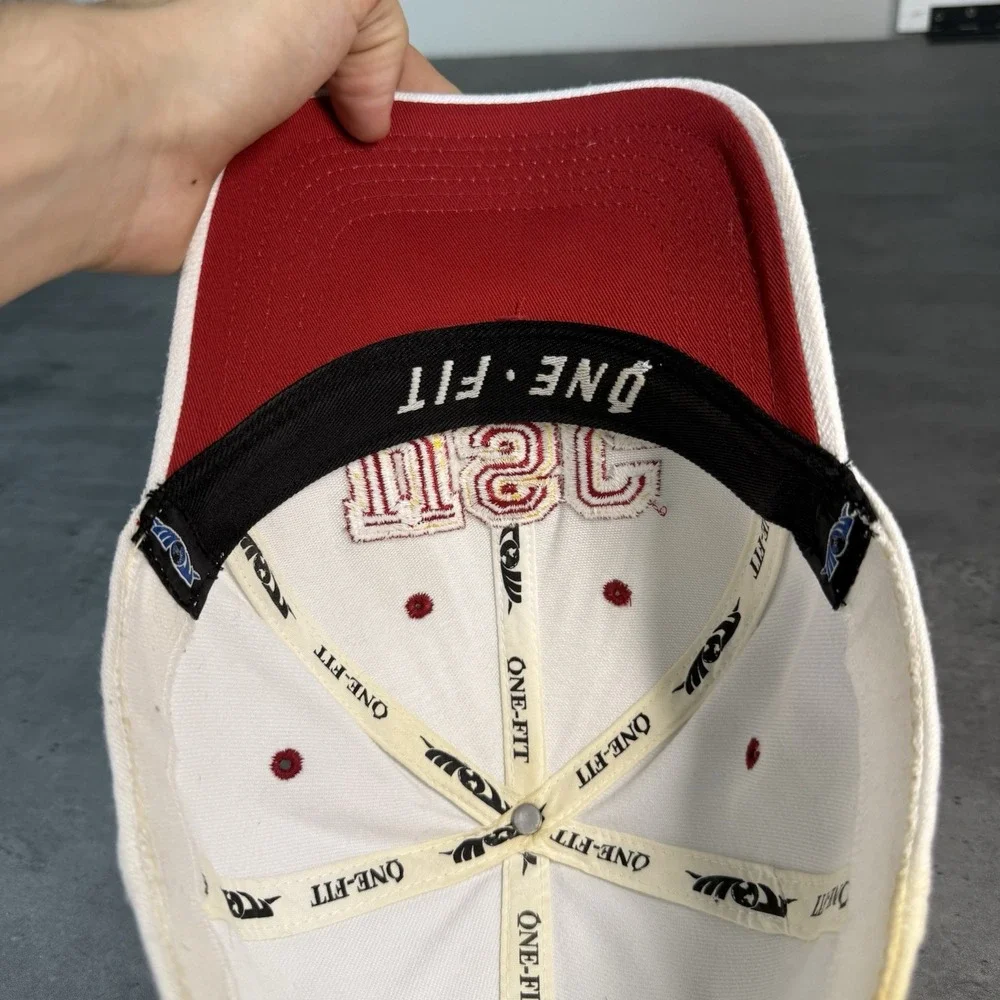 USC Trojans Hat White Flex Fitted Stretch White Baseball Cap Southern California - Picture 6 of 7